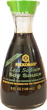 Kikkoman Soy Sauce Λιγότερο Αλάτι 148ml