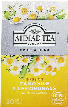 Ahmad Tea Camomile And Lemongrass 20Pcs