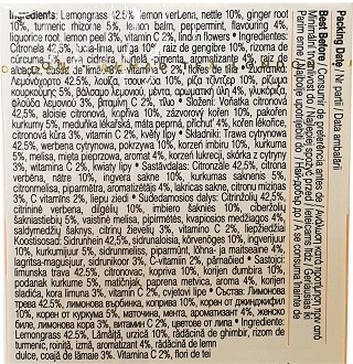 Ahmad Tea Immune Λεμόνι Τζίντζερ Κουρκουμάς 20Τεμ
