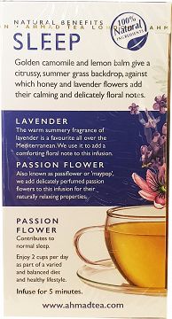 Ahmad Tea Sleep Camomile Honey Lavender 20Pcs