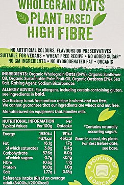 Nairns Scottish Oatcakes Organic 250g