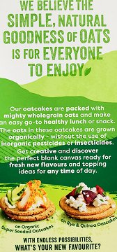 Nairns Scottish Oatcakes Organic 250g