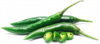 Green Hot Chili Peppers 200g