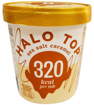 Halo Top Ice Cream Sea Salt Caramel 320Kcal 473ml