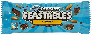 Mr Beast Feastables Milk Chocolate With Almonds 60g