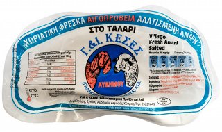 Γ&Ι Κεσές Χωριάτικη Φρέσκα Αιγοπρόβεια Αλατισμένη Αναρή 350g