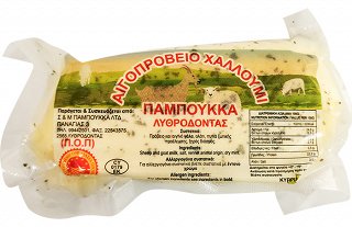 Παμπουκκά Αιγοπρόβειο Χαλλούμι Π.ο.π. 350g