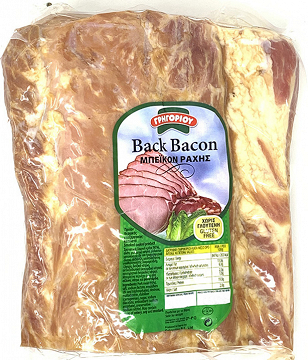Grigoriou Back Bacon Slices 200g