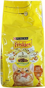 Purina Friskies Ξηρή Τροφή Adult Κοτόπουλο Γαλοπούλα & Λαχανικά 2kg