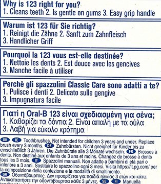 Oral B Classic Care Οδοντόβουρτσα Medium 2Τεμ