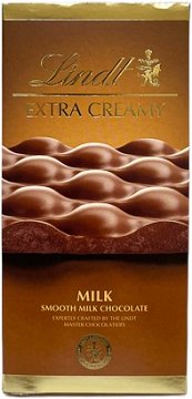 Lindt Extra Creamy Smooth Milk Chocolate 80g