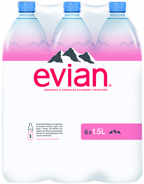 Evian 6X1,5L