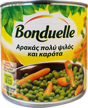 Bonduelle Μπιζέλι Και Καρότο 400g