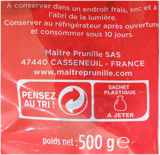 Maitre Prunille Δαμάσκηνα 500g