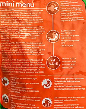 Purina Friskies Mini Menu 5 Promises Ξηρή Τροφή Κοτόπουλο 1,5kg