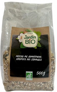 Jardin Bio Muesli With Cereals Seeds & Raisins 500g