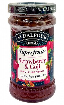 St Dalfour Superfruits Strawberry & Goji Berry Fruit Spread 170g