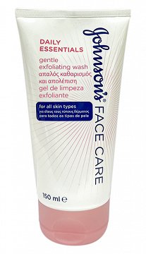 Johnsons Face Care Gentle Exfoliating Wash For All Skin Types 150ml