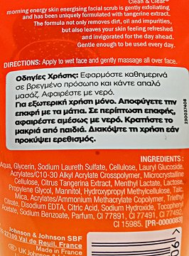 Clean & Clear Morning Energy Daily Scrub Προσώπου 150ml