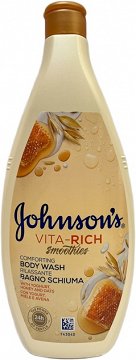 Johnsons Vita Rich Smoothies Yoghurt Honey Oat Body Wash 750ml