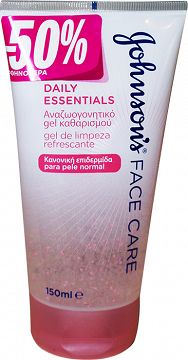 Johnsons Face Care Refreshing Gel Wash For Normal Skin 150ml