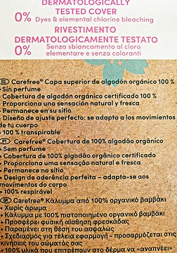Carefree Organic Cotton Normal 30 Pcs