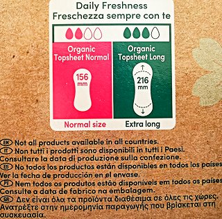 Carefree Organic Cotton Normal 30 Pcs