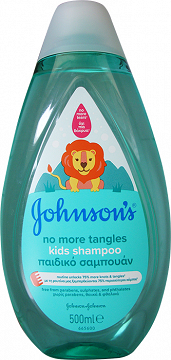 Johnsons No More Tangles Kids Shampoo 500ml