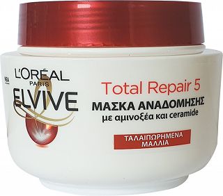Loreal Elvive Μάσκα Total Repair 5 Αναδόμησης 300ml