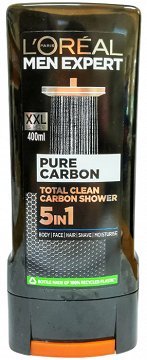 Loreal Men Expert Pure Carbon Total Clean Carbon Shower 5 In 1 400ml