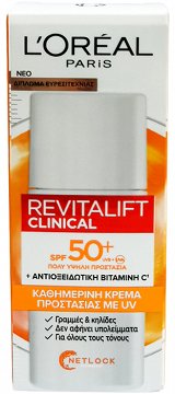Loreal Revitalift Clinical Daily Protection Cream With UV Spf 50+ 50ml