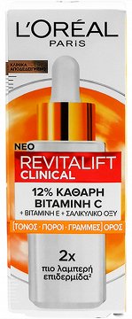 Loreal Revitalift Clinical 12% Vitamine C + Vitamine E + Salic Acid Serum 30ml