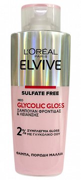 Loreal Elvive Shampoo Glycolic Gloss For Dull, Porous Hair 200ml