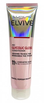 Loreal Elvive Conditioner Glycolic Gloss Για Θαμπά, Πορώδη Μαλλιά 150ml