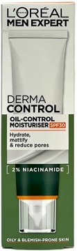 Loreal Men Expert Derma Control Oil Control Moisturiser Spf30 40ml