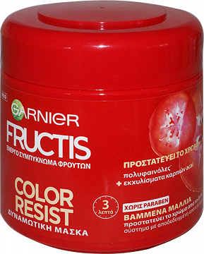 Fructis Color Resist Μάσκα Μαλλιών 300ml
