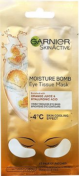 Garnier Skin Active Moisture Bomb Eye Tissue Mask 1Τεμ 6g
