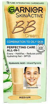Garnier Skin Active BB Cream For Combination/Oily Skin Medium 50ml