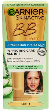 Garnier Skin Active BB Cream For Combination/Oily Skin Light 50ml