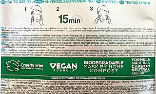 Garnier Skin Active Hyaluronic Cryo Jelly Sheet Mask 1Pc 27g