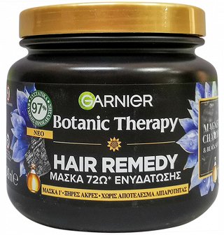 Garnier Botanic Therapy Magnetic Charcoal Hair Remedy Μάσκα Ενυδάτωσης 340ml
