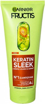 Garnier Fructis Keratin Sleek No1 Shampoo 200ml