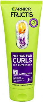 Garnier Fructis Method For Curls Step 2 Shampoo 200ml