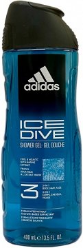 Adidas Ice Dive 3 In 1 Shower Gel 400ml