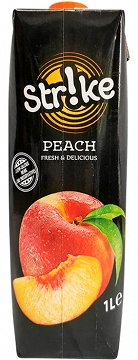 Strike Peach Fruit Drink 1L