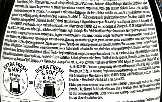 Semana Midnight Blue Perfumes Of Night Concentrated Fabric Softener 1,65L