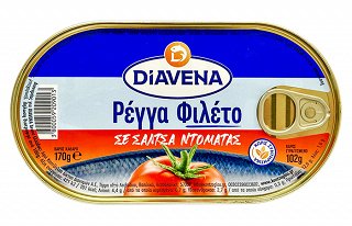 Diavena Ρέγγα Φιλέτο Σε Σάλτσα Ντομάτας 170g