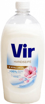Vir Sensitive Hand Soap With Hyaluronic Acid 800ml