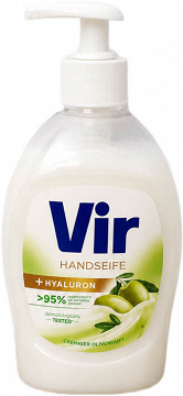 Vir Hand Soap With Hyaluronic Acid And Delicate Olive Scent 400ml
