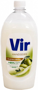 Vir Hand Soap With Hyaluronic Acid And Delicate Olive Scent 800ml